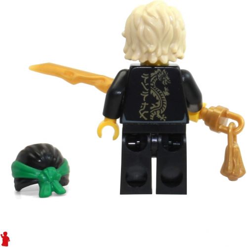  LEGO Ninjago Minifigure - Lloyd Black Wu-Cru Training Gi Limited Edition Foil Pack (with Dragon Sword and Helmet)