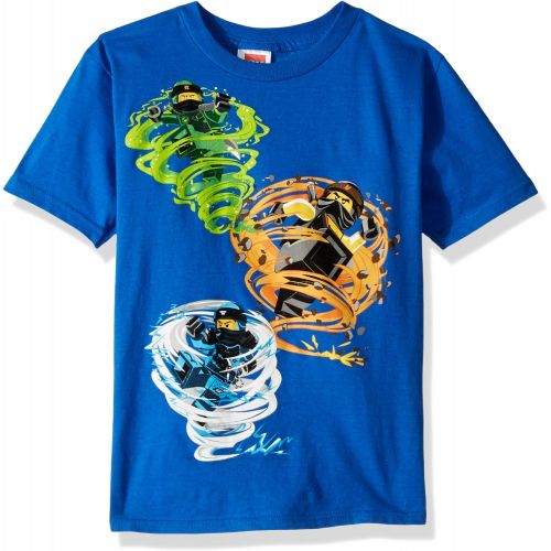  LEGO Ninjago Masters of Spinjitzu Boys Short Sleeve T-Shirt