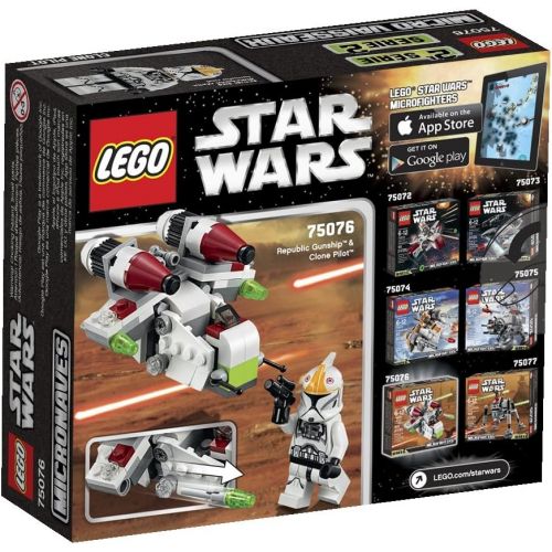  LEGO Star Wars Microfighters Series 2 Republic Gunship (75076)