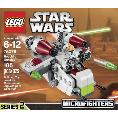  LEGO Star Wars Microfighters Series 2 Republic Gunship (75076)