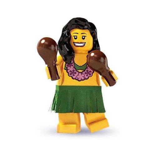  LEGO Minifigure Collection Series 3 LOOSE Mini Figure Hula Dancer
