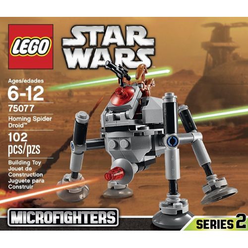  LEGO, Star Wars Microfighters Series 2, Homing Spider Droid (75077)