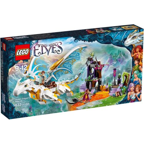  LEGO Elves Queen Dragons Rescue 41179 Creative Play Toy for 9- to 12-Year-Olds