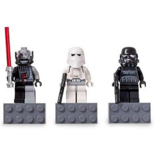  LEGO Star Wars 2010 Exclusive Magnets Set #4560062 Darth Vader, Snowtrooper, Shadow Trooper