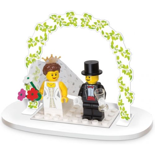 Lego Mini Figure Set #853340 Wedding Bride Groom Table Decoration