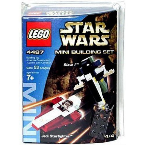  Lego Star Wars Mini Jedi Starfighter & Slave 1 (4487)