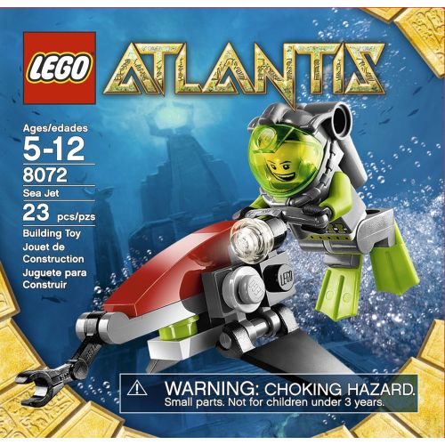  LEGO 8072 Atlantis Sea Jet