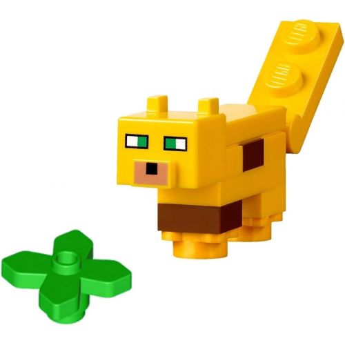  LEGO Minecraft Minifigure - Ocelot Animal (from Sets 21125, 21132)