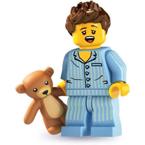  LEGO 8827 Minifigures Series 6 - Minifigure Sleepyhead (Sleepy Head) x1 Loose