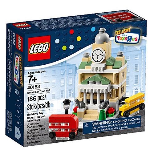  Lego, Exclusive 2014 Bricktober Set, Town Hall #4/4 (40183)