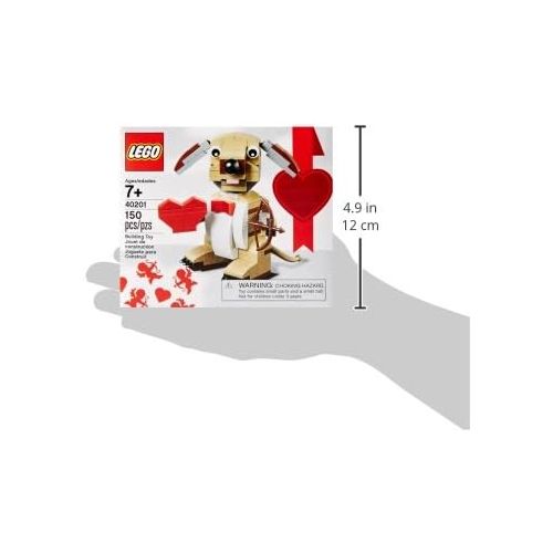  LEGO Bricks & More Valentines Cupid Dog 40201 Building Kit