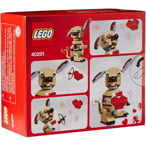  LEGO Bricks & More Valentines Cupid Dog 40201 Building Kit