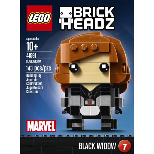  LEGO BrickHeadz Black Widow 41591 Building Kit