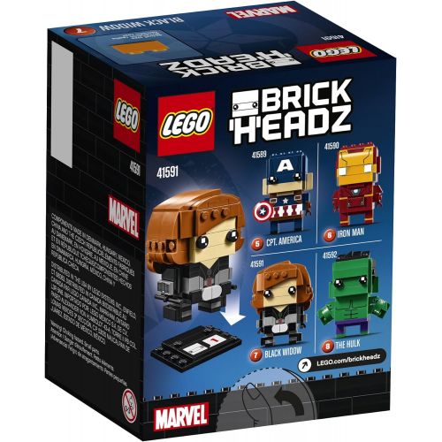  LEGO BrickHeadz Black Widow 41591 Building Kit