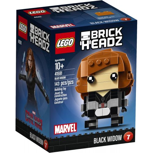  LEGO BrickHeadz Black Widow 41591 Building Kit