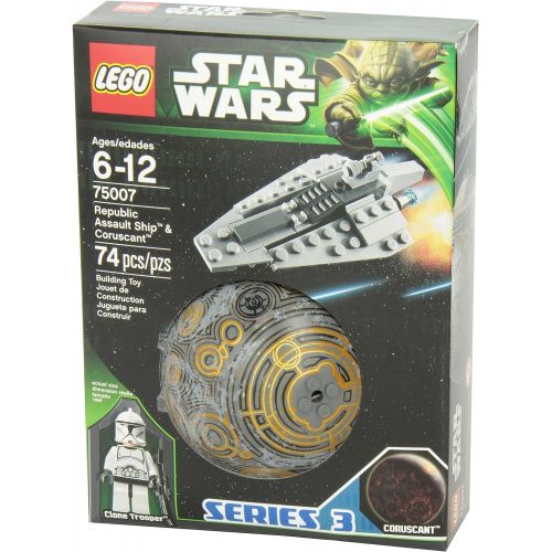  LEGO Star Wars Republic Assault Ship and Coruscant (75007)