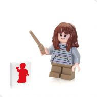 LEGO 2018 Harry Potter Minifigure - Hermione Granger (with Wand and Display Stand) 75955