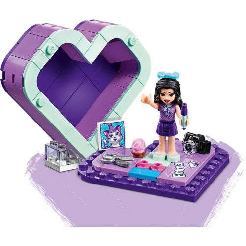  LEGO Friends Emma’s Heart Box 41355 Building Kit (85 Pieces) (Discontinued by Manufacturer)