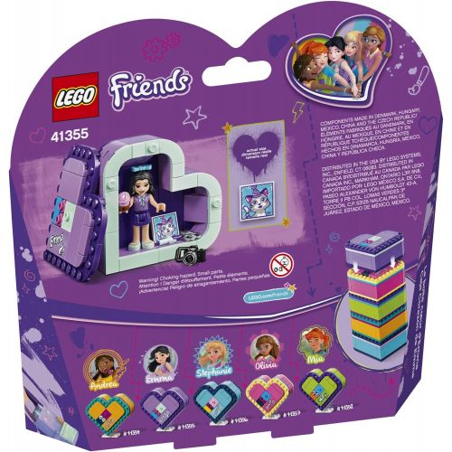  LEGO Friends Emma’s Heart Box 41355 Building Kit (85 Pieces) (Discontinued by Manufacturer)