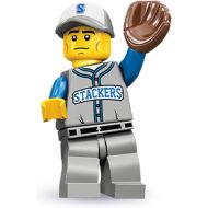 Lego Series 10 Baseball Fielder Mini Figure