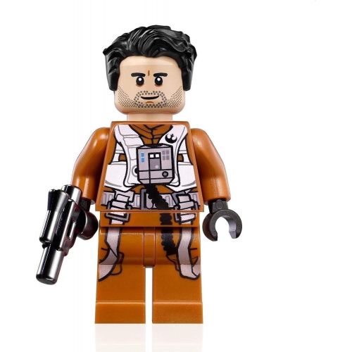  LEGO Star Wars Rise of Skywalker Minifigure - Poe Dameron (Pilot Jumpsuit and Blaster) 75102
