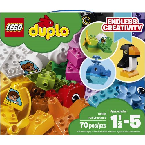  LEGO DUPLO Fun Creations 10865 Building Blocks (70 Pieces) (Discontinued by Manufacturer)