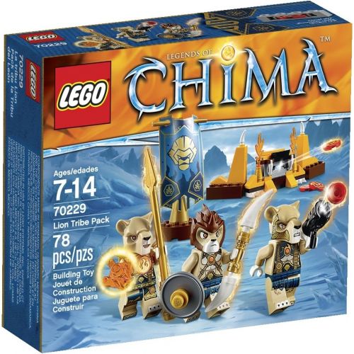  LEGO Chima 70229 Lion Tribe Pack