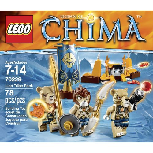  LEGO Chima 70229 Lion Tribe Pack