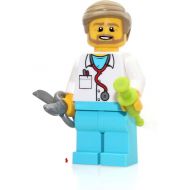LEGO City Hospital Minifigure - Doctor (with Printed Stethoscope, Syringe and Scissors) 60204