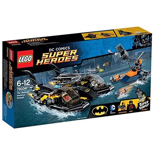  LEGO 76034 The Batboat Harbor Pursuit V39