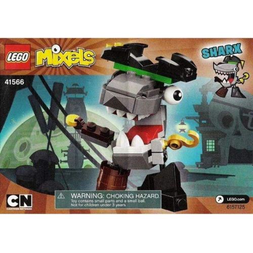  LEGO, Mixels Series 8 Bundle Set of Pyrratz: Sharx (41566), Skulzy (41567) and Lewt (41568)