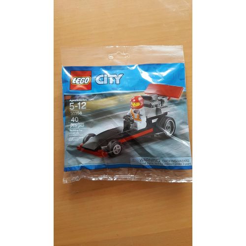  LEGO 30358 CITY MINI Dragster Polybag set 40pcs