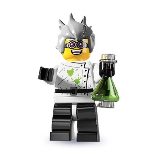  LEGO Series 4 Collectible Minifigure Crazy Mad Scientist