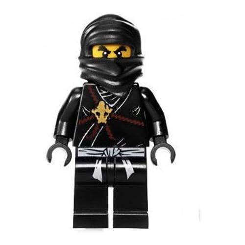  Lego Cole Ninjago Minifigure - Black