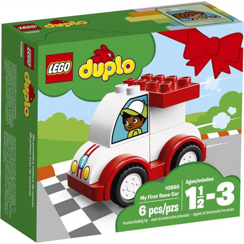  LEGO DUPLO My First Race Car 10860 Building Blocks (6 Piece) (Discontinued by Manufacturer)