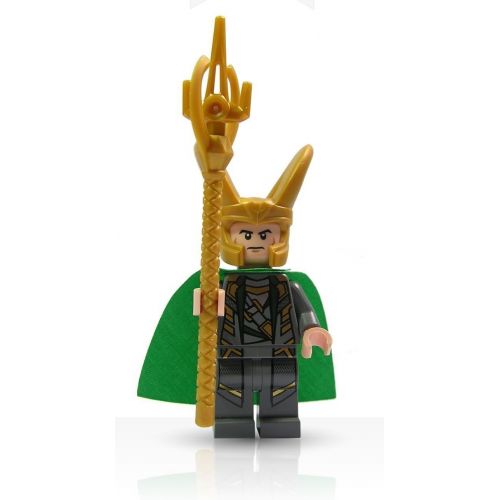  LEGO Super Heroes Avengers Minifigure - Loki with Scepter