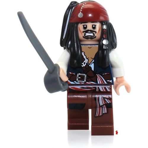  Jack Sparrow Lego Pirates of the Caribbean Minifigure (Loose)