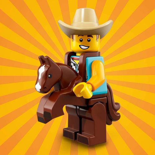  LEGO Series 18 Collectible Party Minifigure - Cowboy Costume Guy (71021)