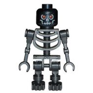 LEGO Skeleton (Black) Castle Minifigure