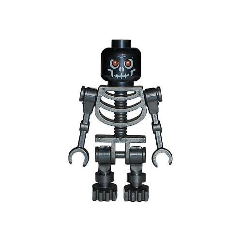  LEGO Skeleton (Black) Castle Minifigure