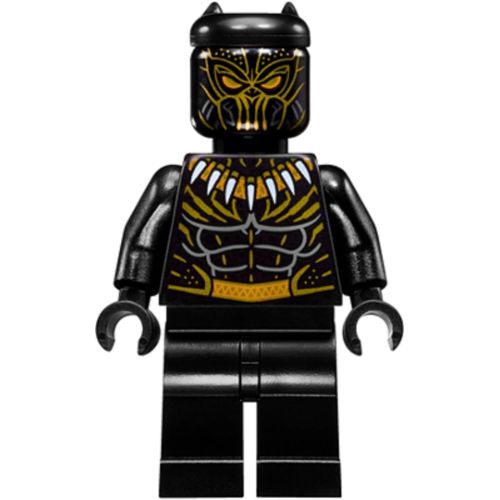  LEGO Marvel Super Heroes Black Panther Minifigure - Killmonger Golden Jaguar Suit (76099)