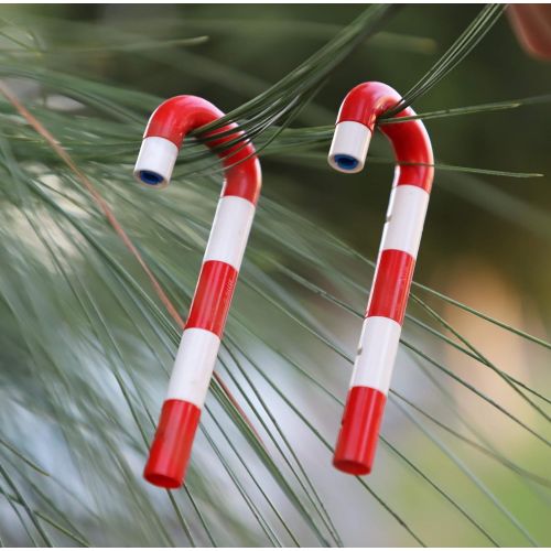  LEGO Holiday Xmas Accessory - Set of Two Candy Canes (Use as Tree Ornaments) 2019