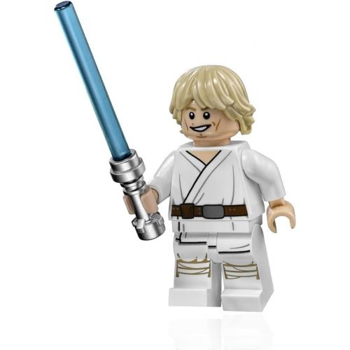  LEGO Star Wars Death Star Minifigure - Luke Skywalker with Lightsaber Mouth Closed (75159)