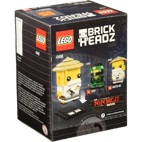  LEGO BrickHeadz MASTER WU 41488 Ninjago Building Set