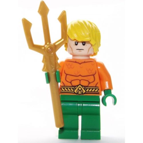  LEGO DC Comics Super Heroes Minfigure - Aquaman with Trident weapon