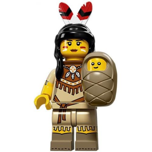  LEGO Series 15 Collectible Minifigure 71011 - Tribal Woman with Baby