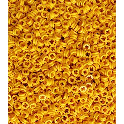  LEGO Technic NEW 100 pcs YELLOW BUSH Half Bushing 1/2 Cross Connector Part 4265c