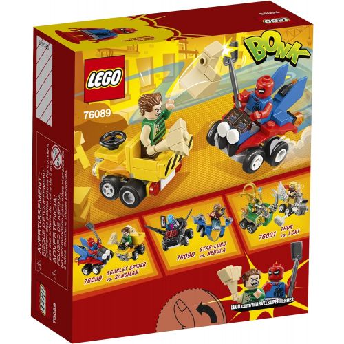  LEGO Marvel Super Heroes Mighty Micros: Scarlet Spider vs. Sandman 76089 Building Kit (89 Piece)