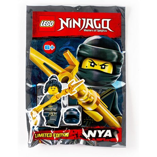  LEGO Ninjago Minifigure - NYA (with Gold Sai Staff) Limited Edition Foil Pack