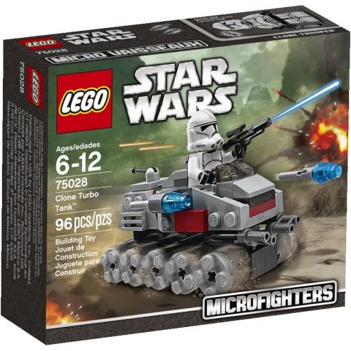 스타워즈 LEGO STAR WARS Lego, Star Wars Microfighters Series 1, Clone Turbo Tank (75028)